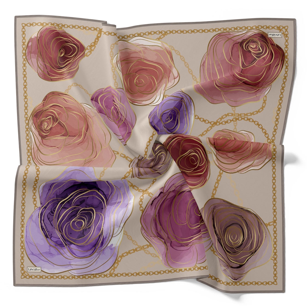 Levidor Twill İpek Eşarp 2251