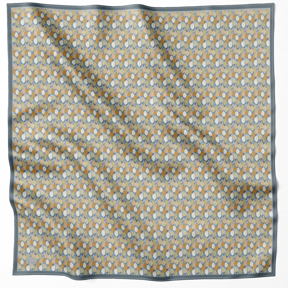 Belli Twill Saf İpek Eşarp - 2025-2026 Sonbahar-Kış 4204D (T)