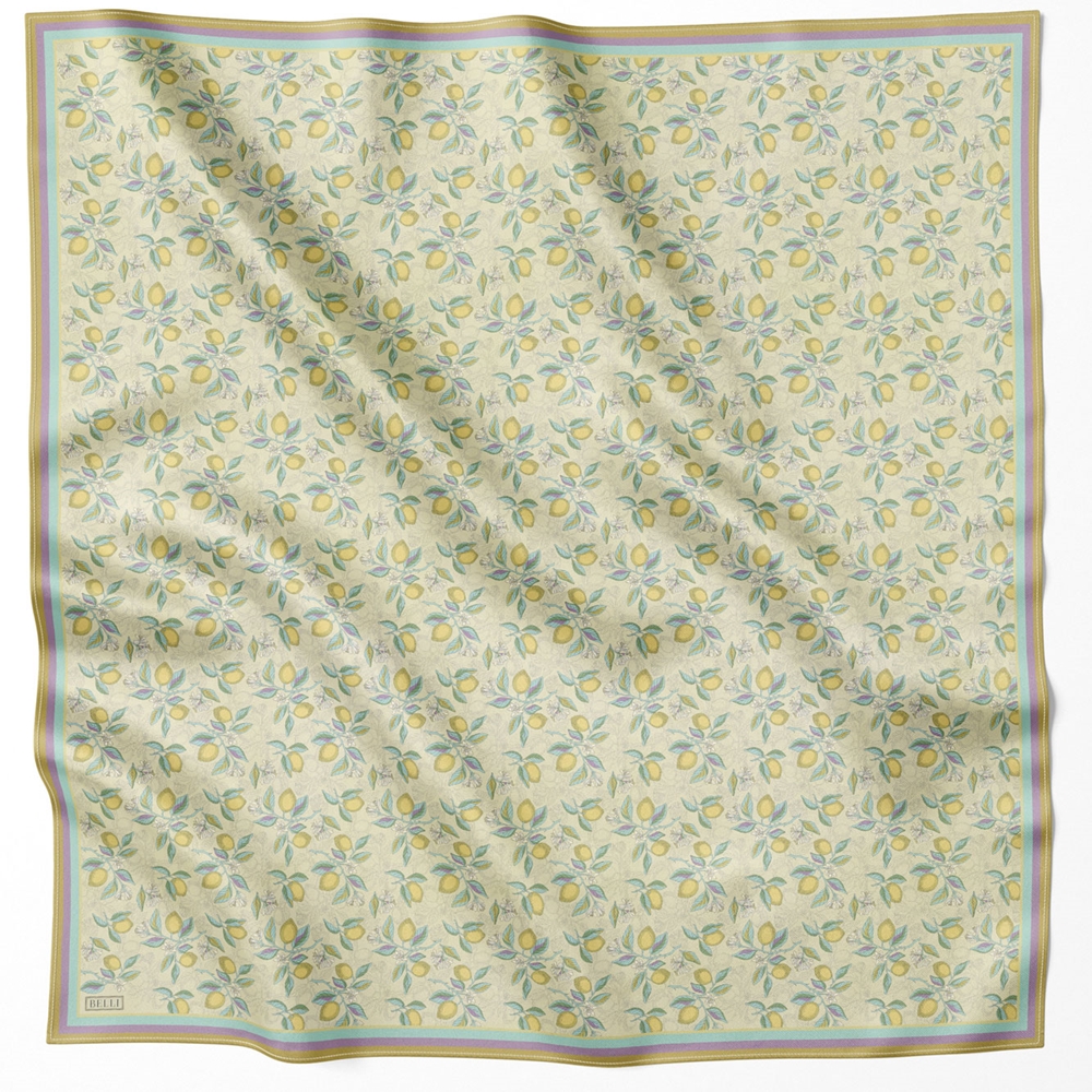 Belli Twill Saf İpek Eşarp - 2025-2026 Sonbahar-Kış 4212D (T)