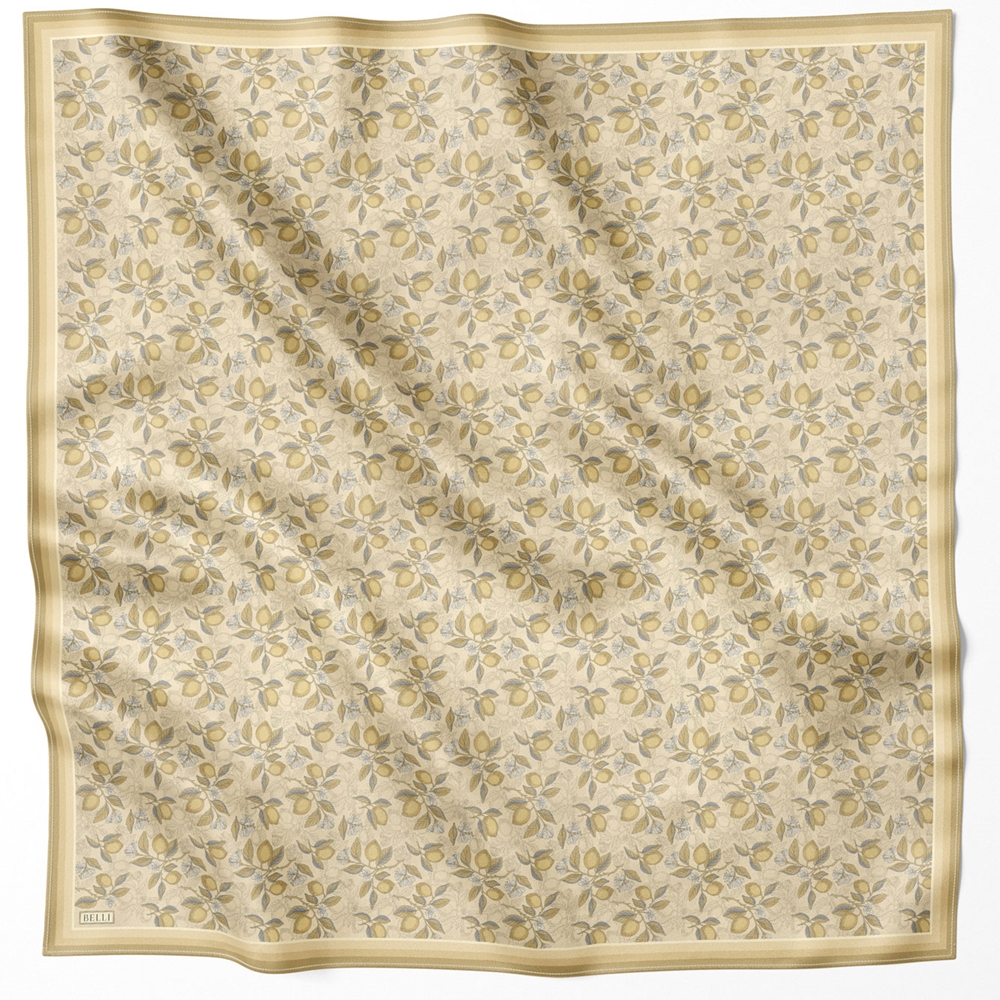 Belli Twill Saf İpek Eşarp - 2025-2026 Sonbahar-Kış 4212D (T)