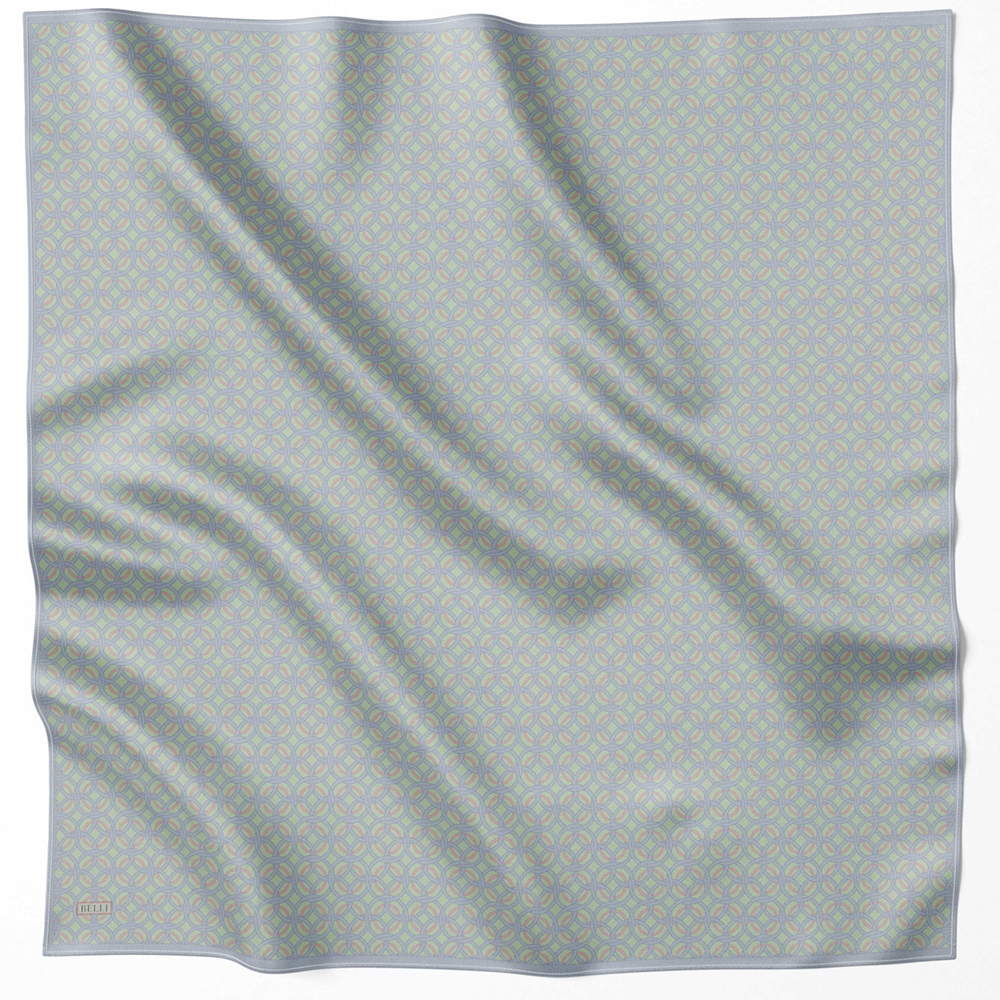 Belli Twill Saf İpek Eşarp - 2025-2026 Sonbahar-Kış 4215D (T)
