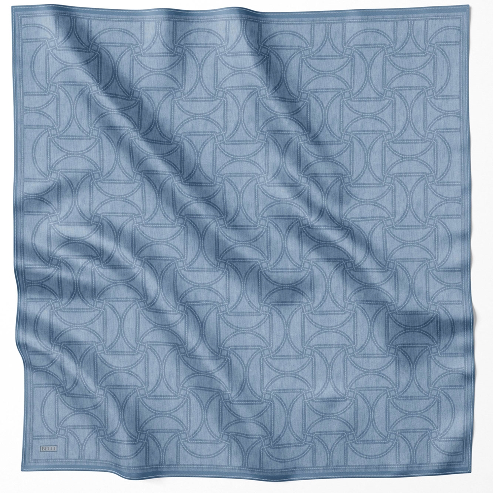 Belli Twill Saf İpek Eşarp - 2025-2026 Sonbahar-Kış 4221D (T)