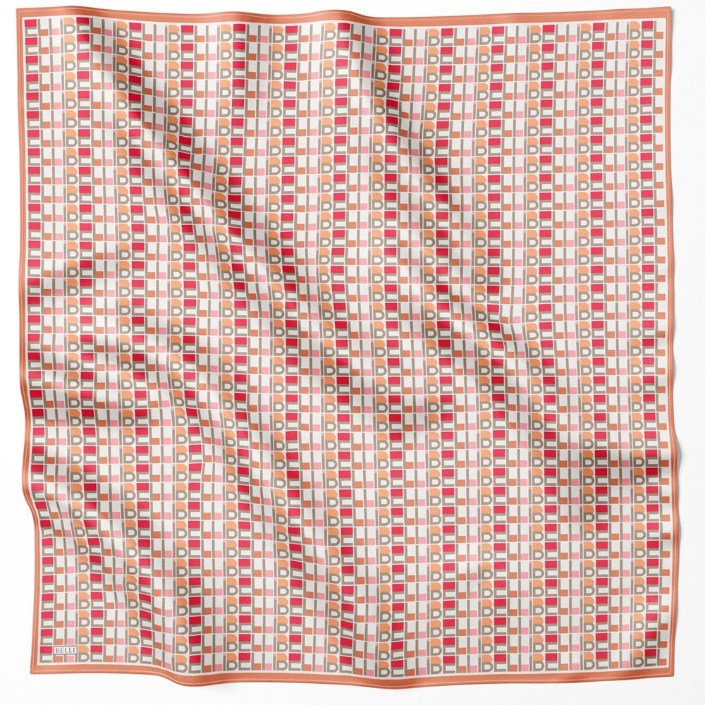 Belli Twill Saf İpek Eşarp - 2025-2026 Sonbahar-Kış 4223D (T)