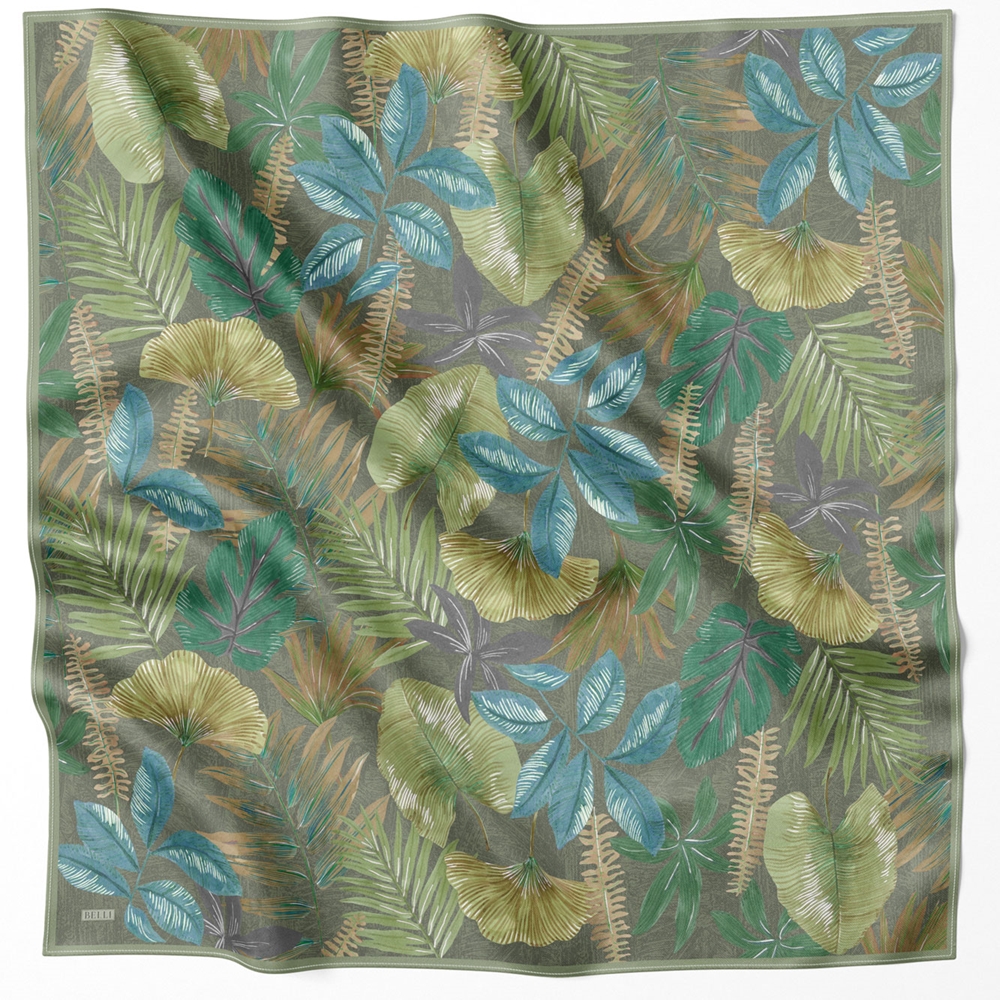 Belli Twill Saf İpek Eşarp - 2025-2026 Sonbahar-Kış 4225D (T)
