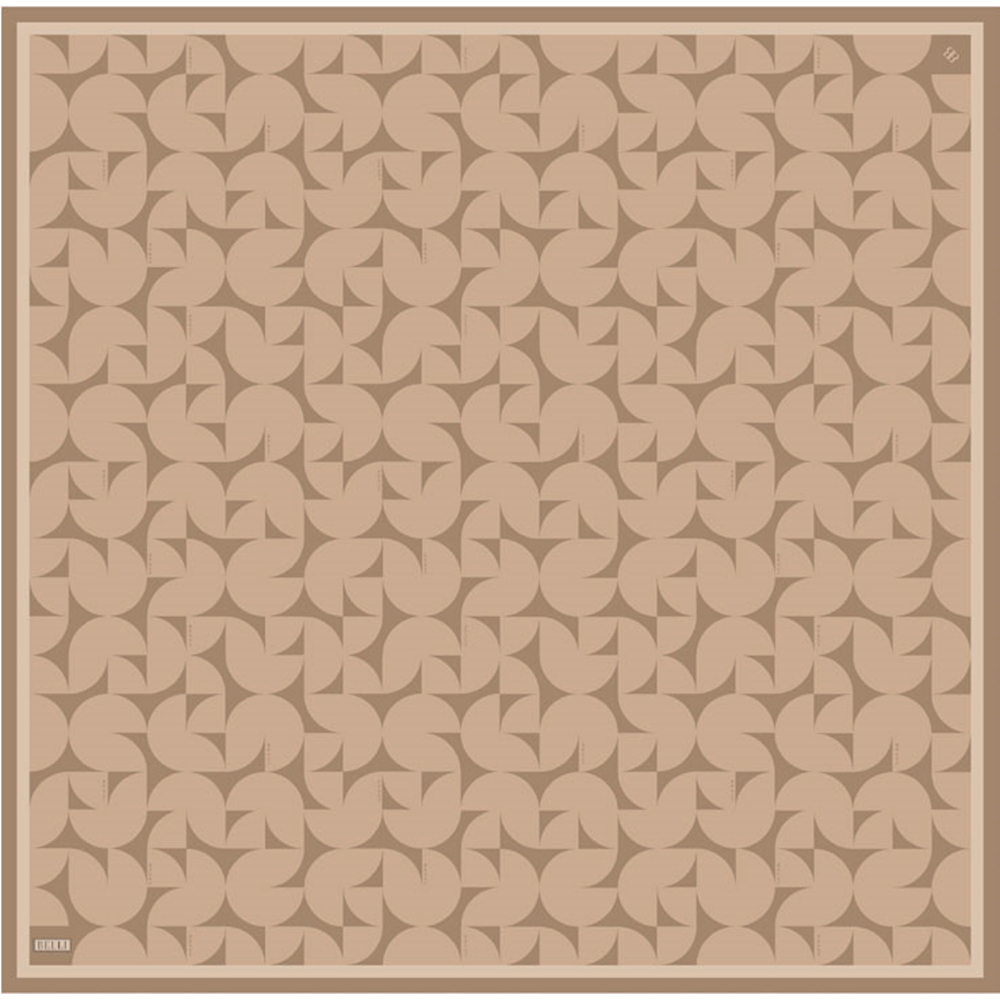Belli Twill Saf İpek Eşarp 2025 Yaz Sezonu 4117D (T)