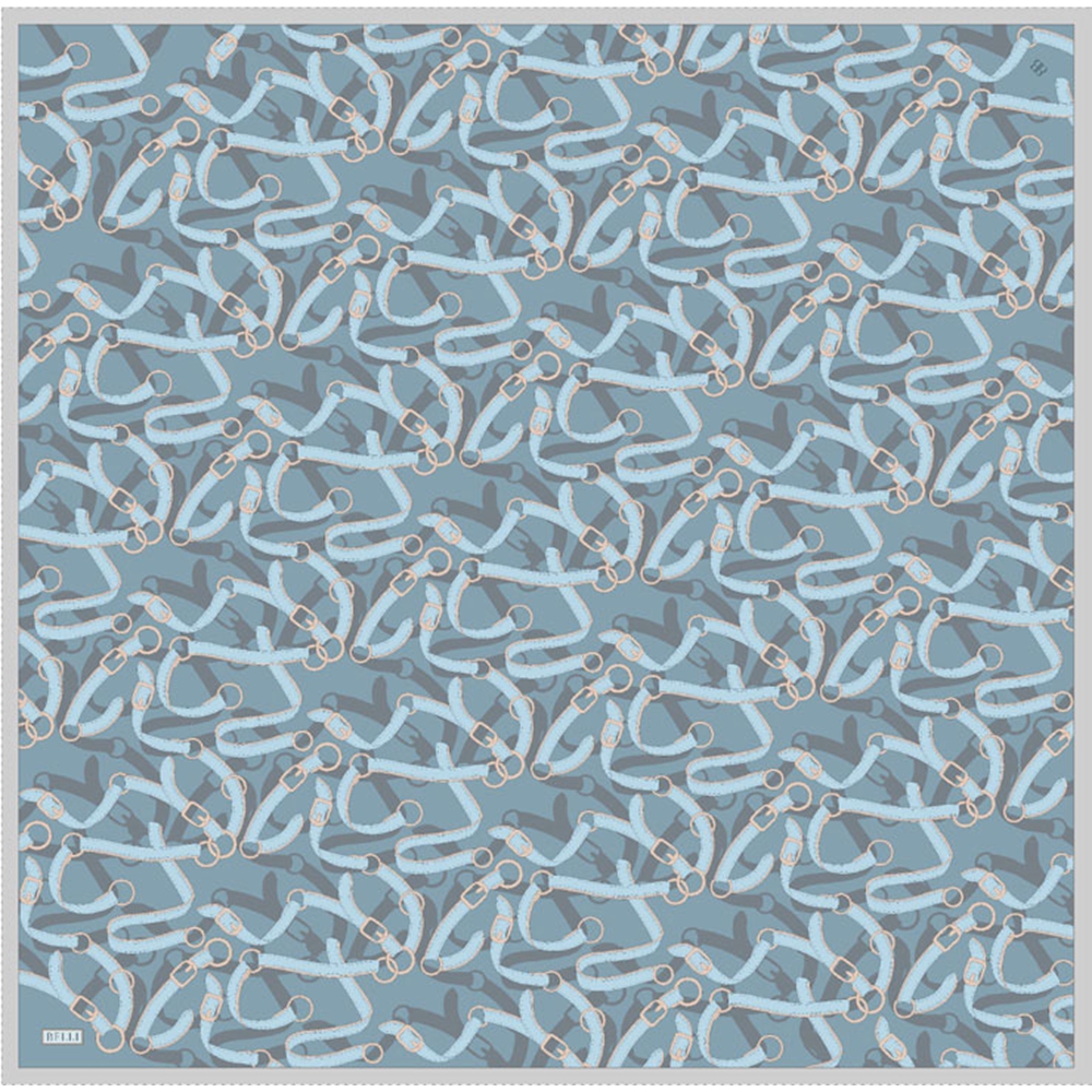 Belli Twill Saf İpek Eşarp 2025 Yaz Sezonu 4125D (T) - Renk-31