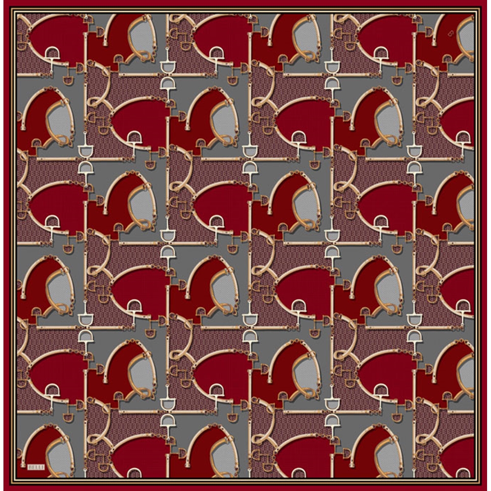 Belli Twill Saf İpek Eşarp - 2026-2027 Sonbahar-Kış 4400D (T)