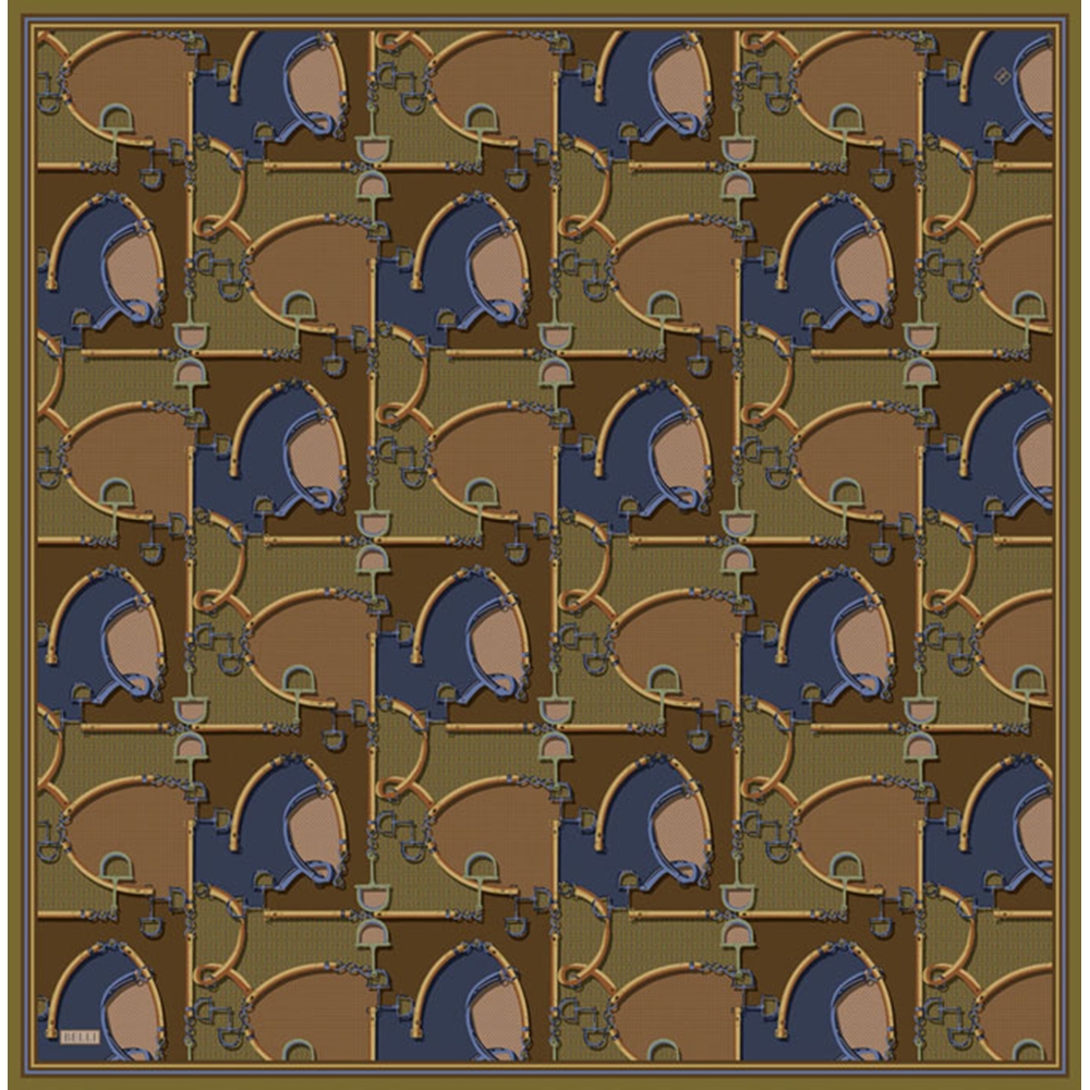 Belli Twill Saf İpek Eşarp - 2026-2027 Sonbahar-Kış 4400D (T)