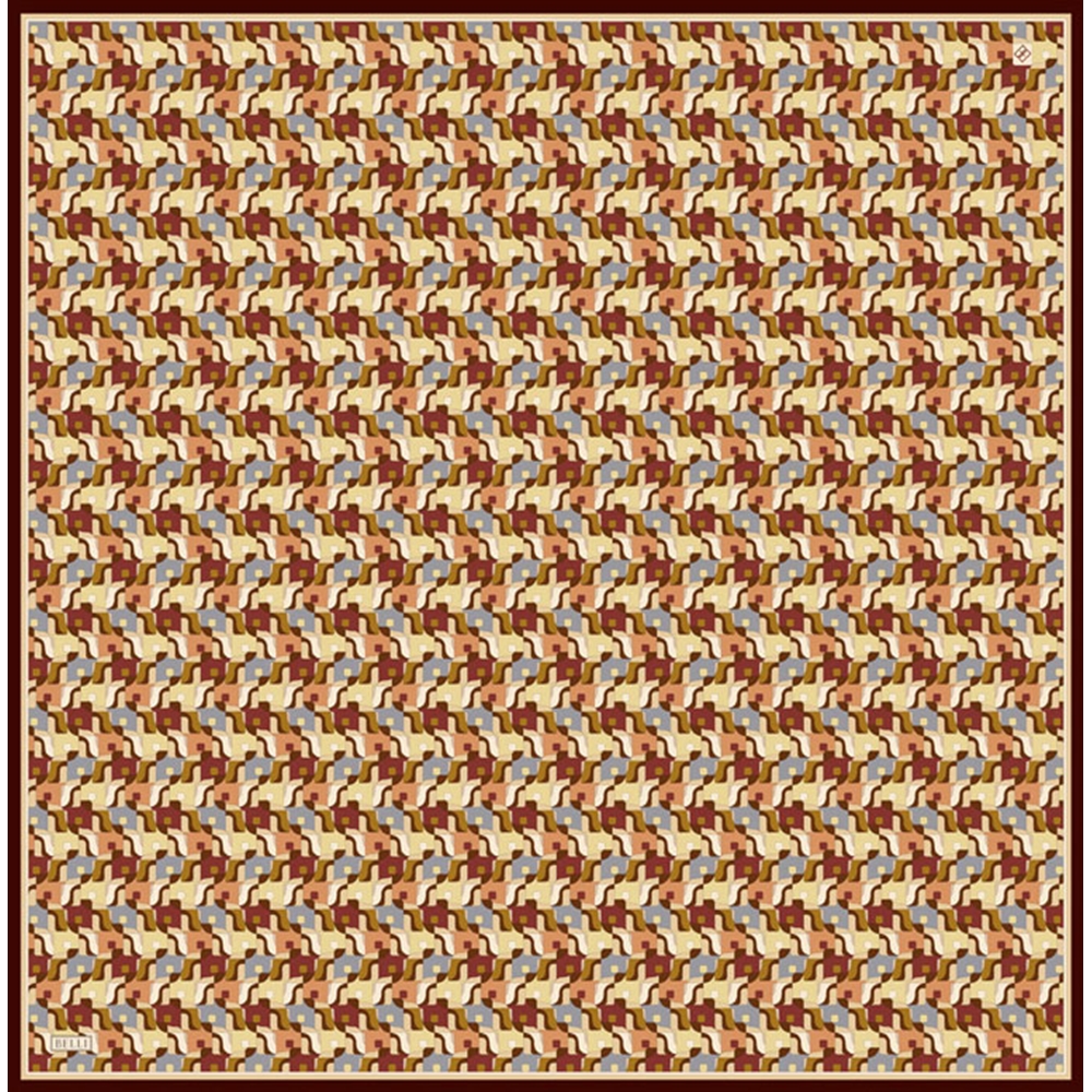 Belli Twill Saf İpek Eşarp - 2026-2027 Sonbahar-Kış 4402D (T)