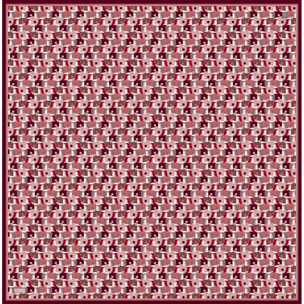 Belli Twill Saf İpek Eşarp - 2026-2027 Sonbahar-Kış 4402D (T)