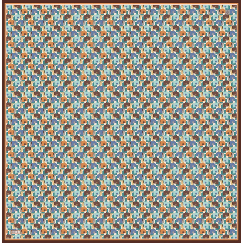 Belli Twill Saf İpek Eşarp - 2026-2027 Sonbahar-Kış 4402D (T)