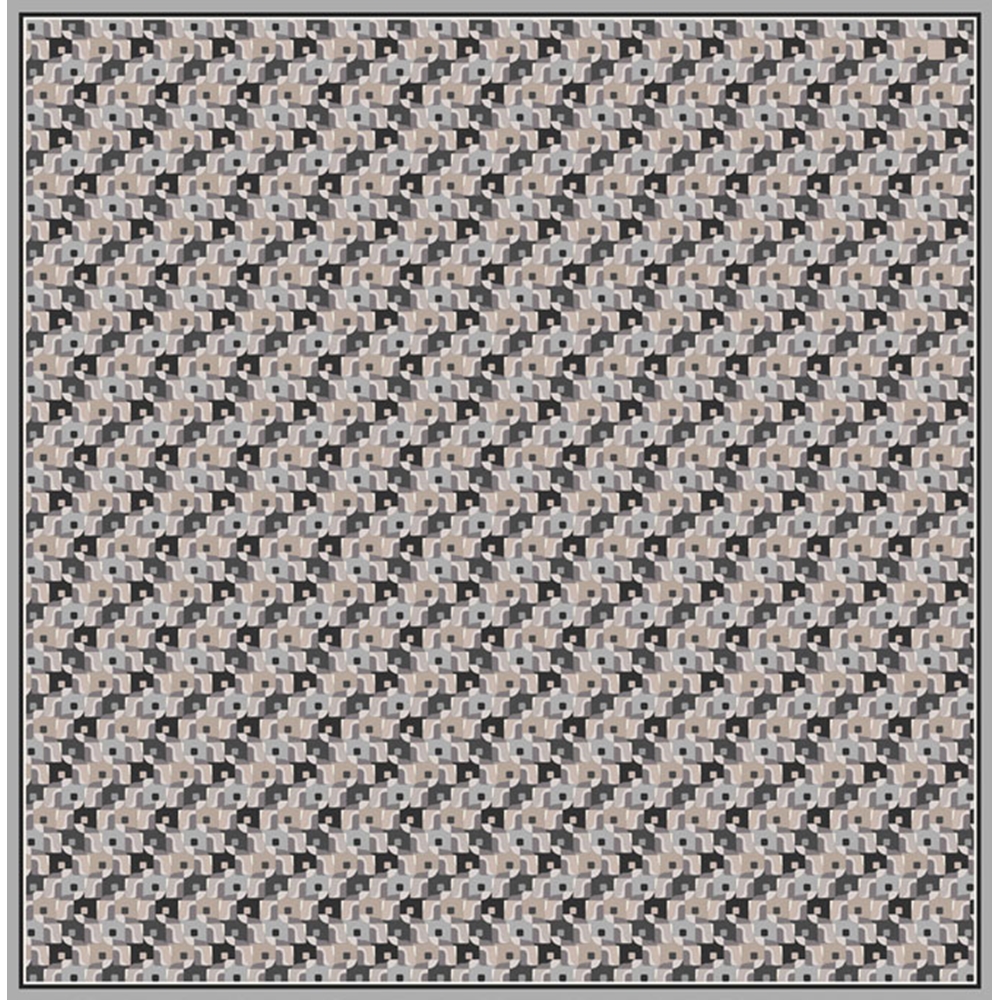 Belli Twill Saf İpek Eşarp - 2026-2027 Sonbahar-Kış 4402D (T)