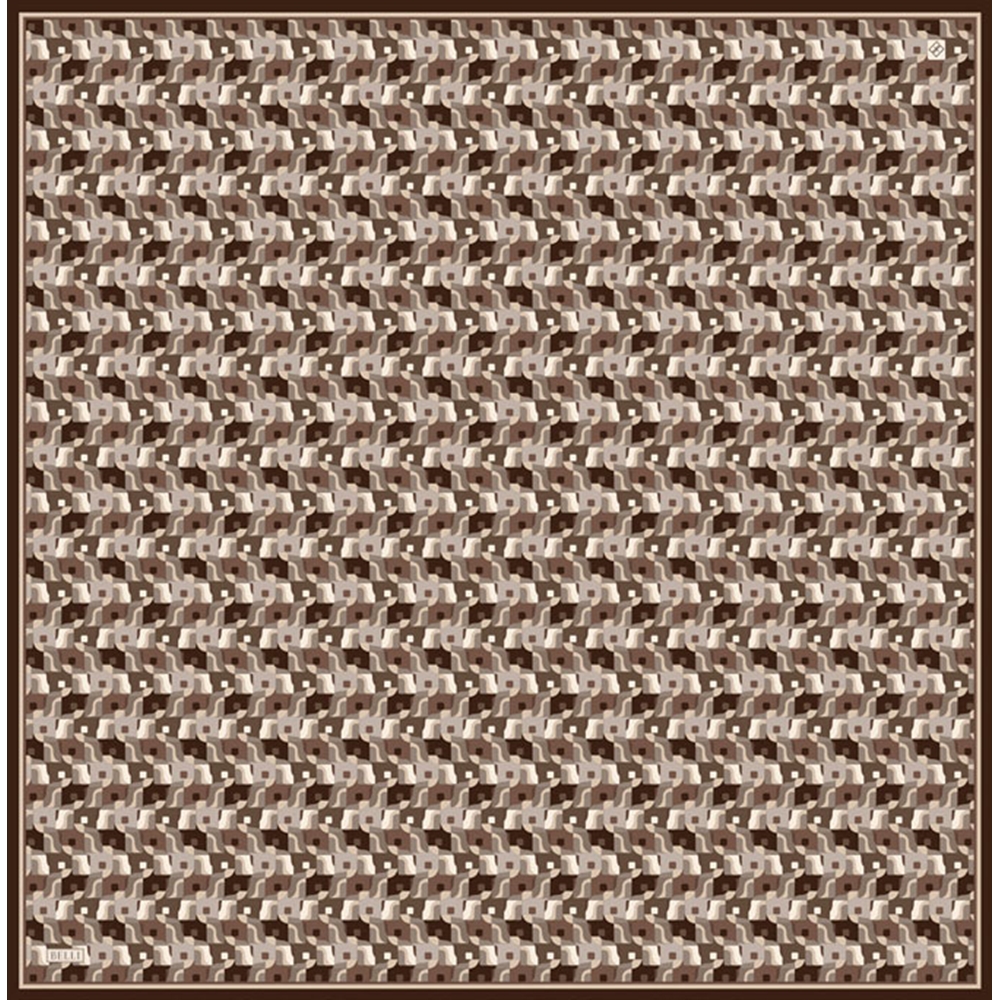 Belli Twill Saf İpek Eşarp - 2026-2027 Sonbahar-Kış 4402D (T)
