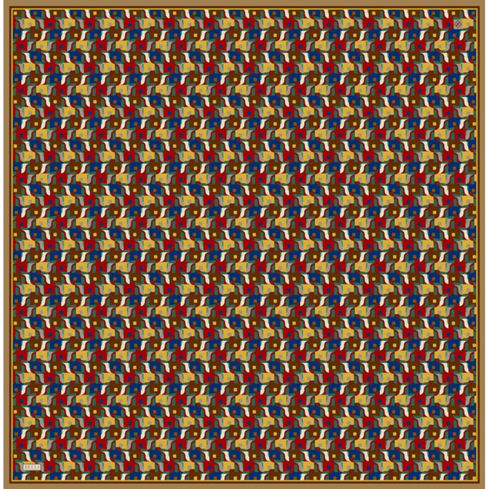 Belli Twill Saf İpek Eşarp - 2026-2027 Sonbahar-Kış 4402D (T)
