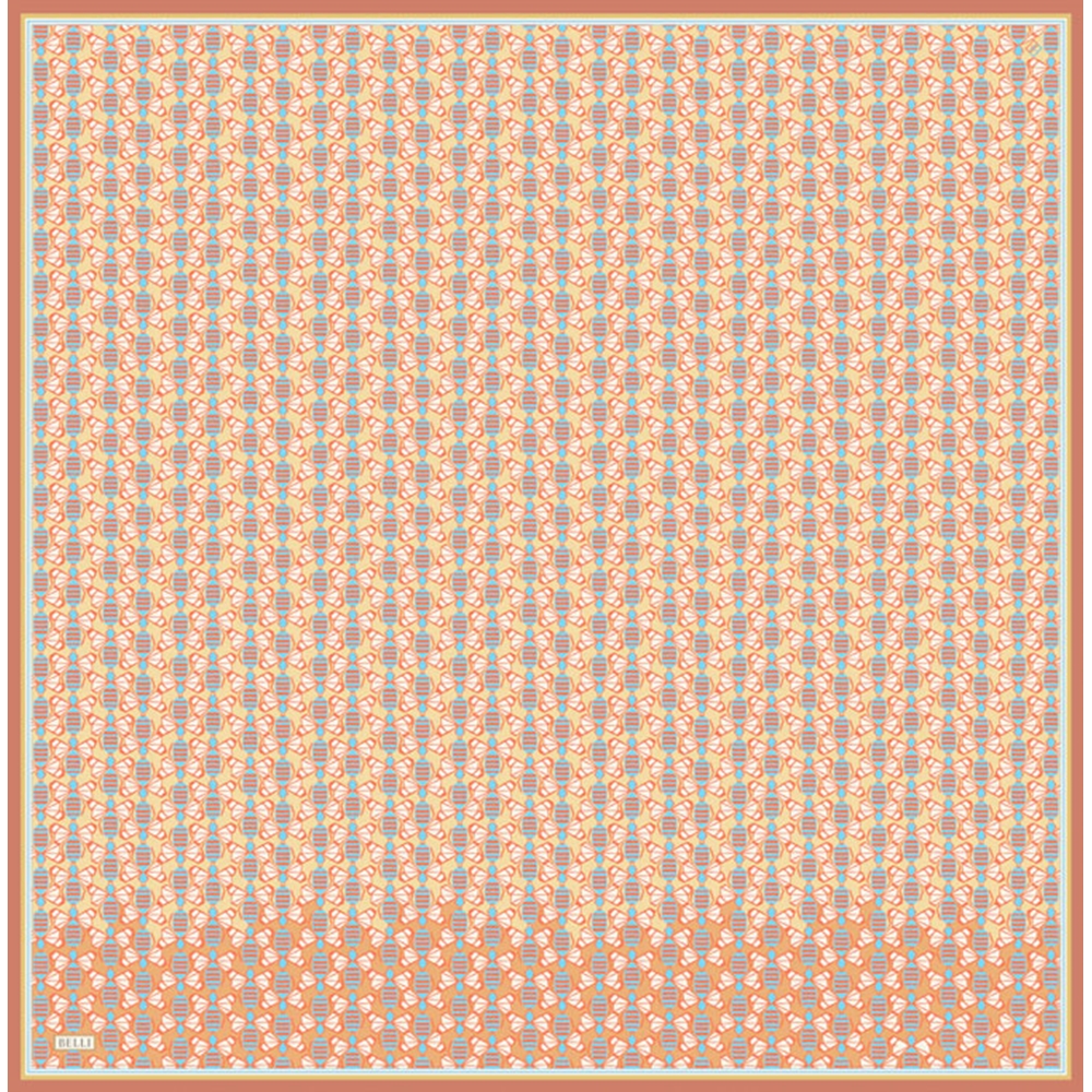 Belli Twill Saf İpek Eşarp - 2026-2027 Sonbahar-Kış 4403D (T)