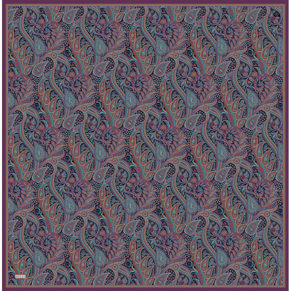 Belli Twill Saf İpek Eşarp - 2026-2027 Sonbahar-Kış 4404D (T)