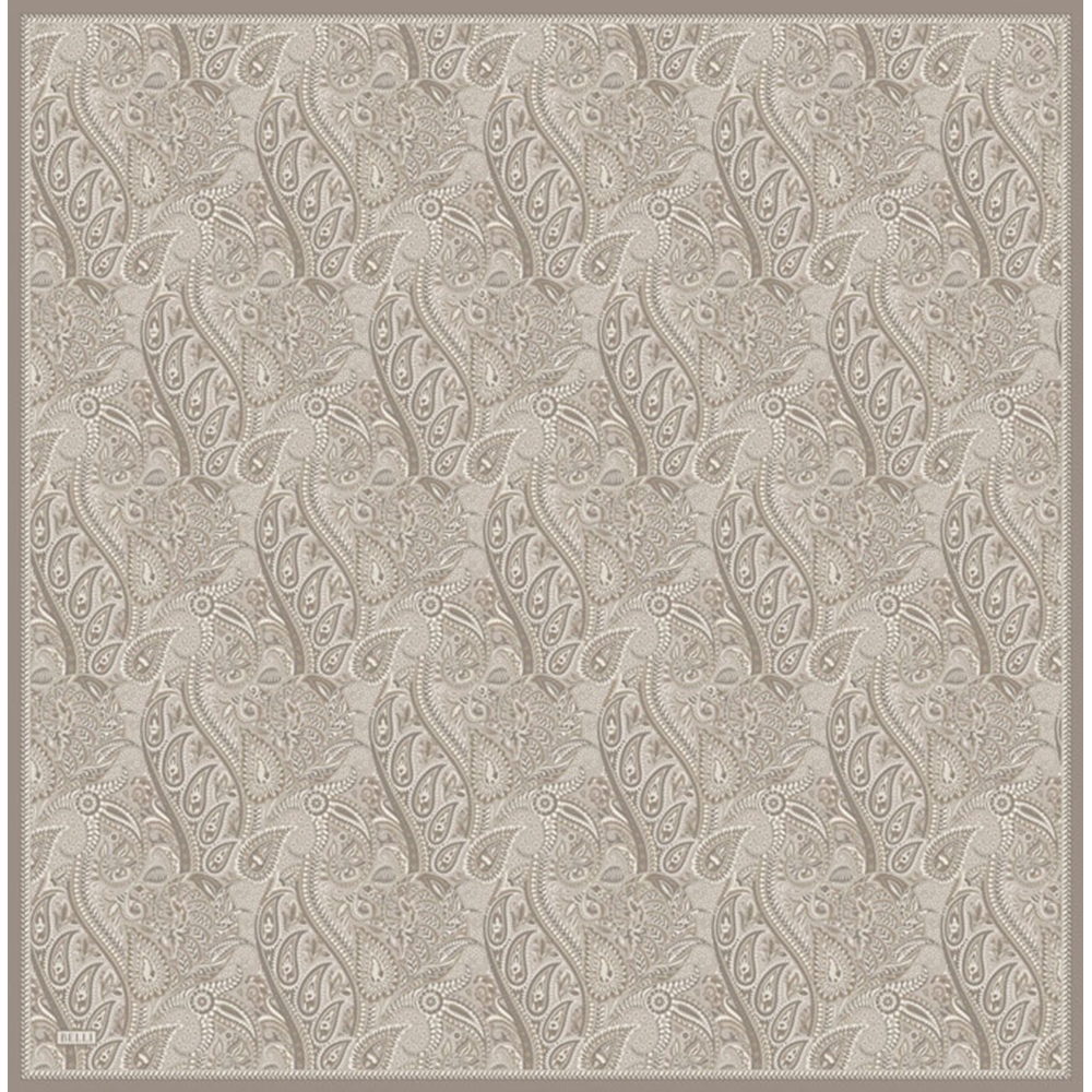 Belli Twill Saf İpek Eşarp - 2026-2027 Sonbahar-Kış 4404D (T)