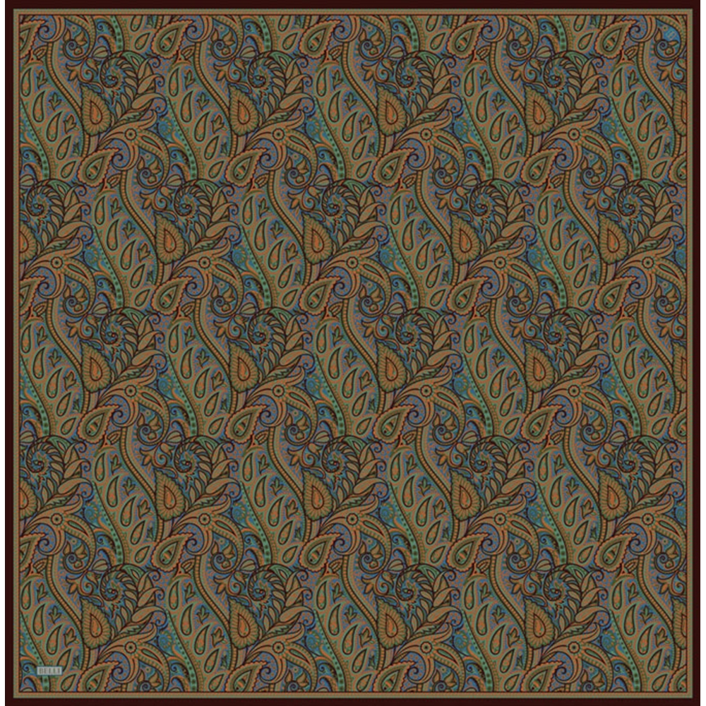 Belli Twill Saf İpek Eşarp - 2026-2027 Sonbahar-Kış 4404D (T)