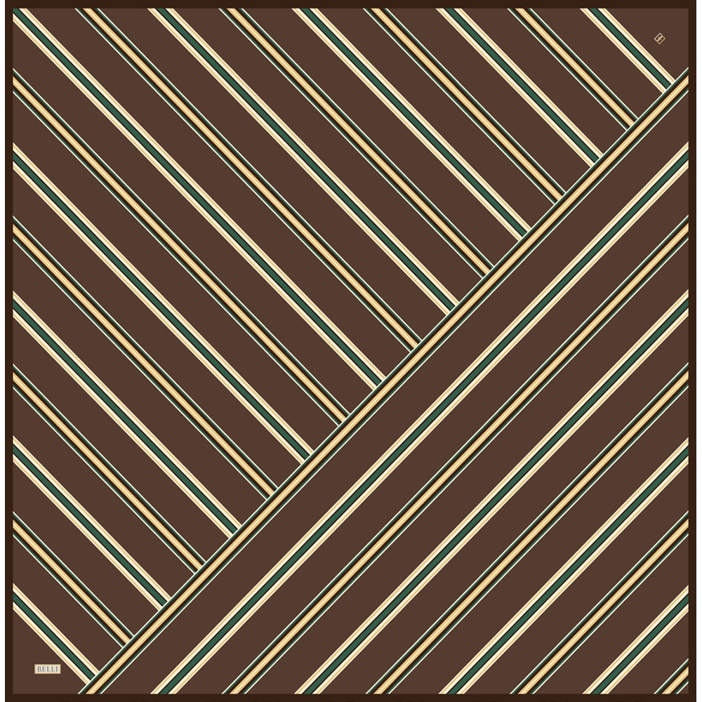 Belli Twill Saf İpek Eşarp - 2026-2027 Sonbahar-Kış 4405D (T)