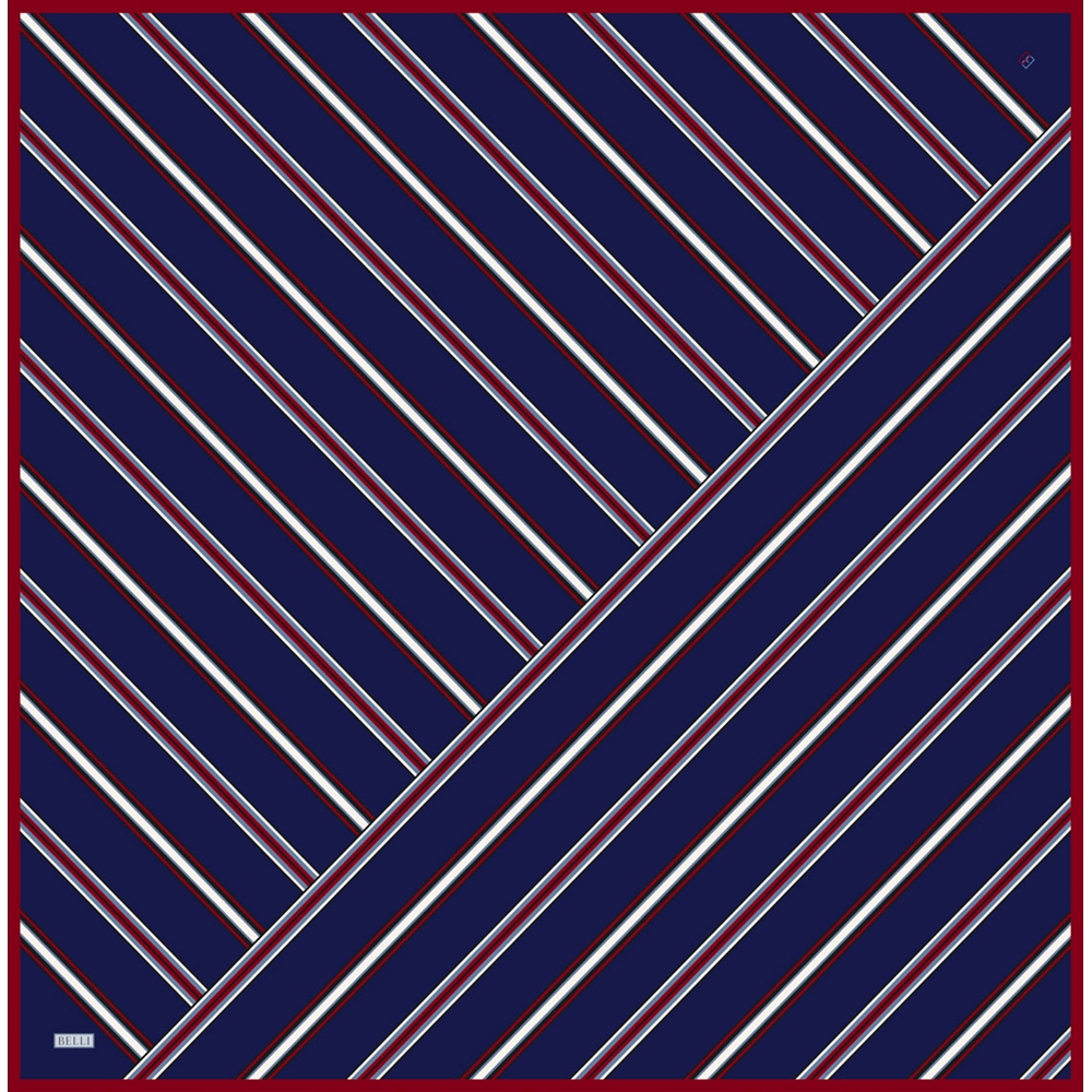 Belli Twill Saf İpek Eşarp - 2026-2027 Sonbahar-Kış 4405D (T)