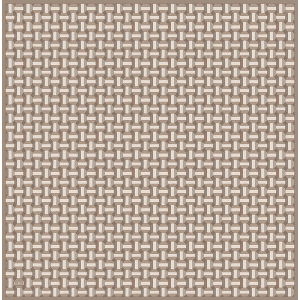 Belli Twill Saf İpek Eşarp - 2026-2027 Sonbahar-Kış 4407D (T)