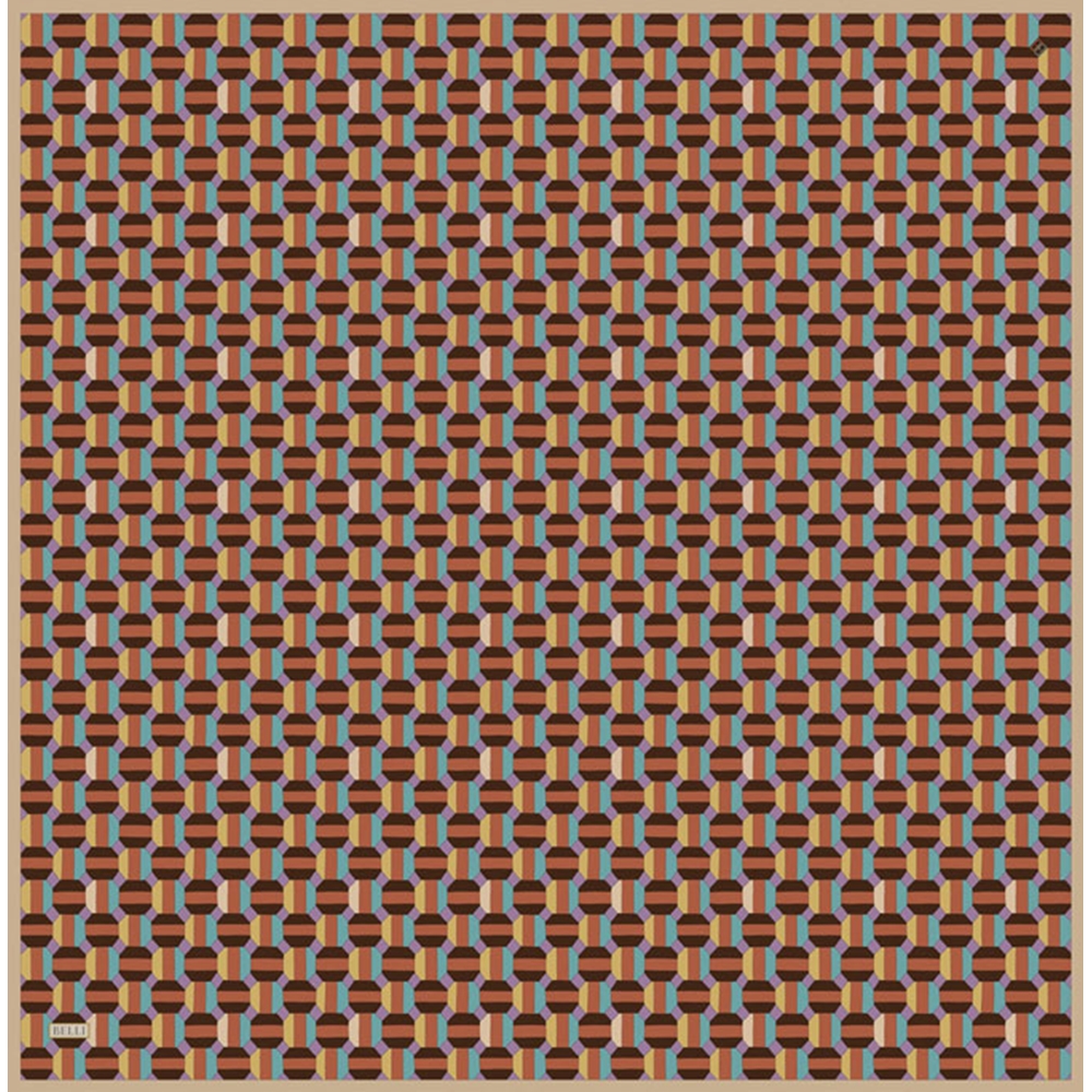 Belli Twill Saf İpek Eşarp - 2026-2027 Sonbahar-Kış 4407D (T)