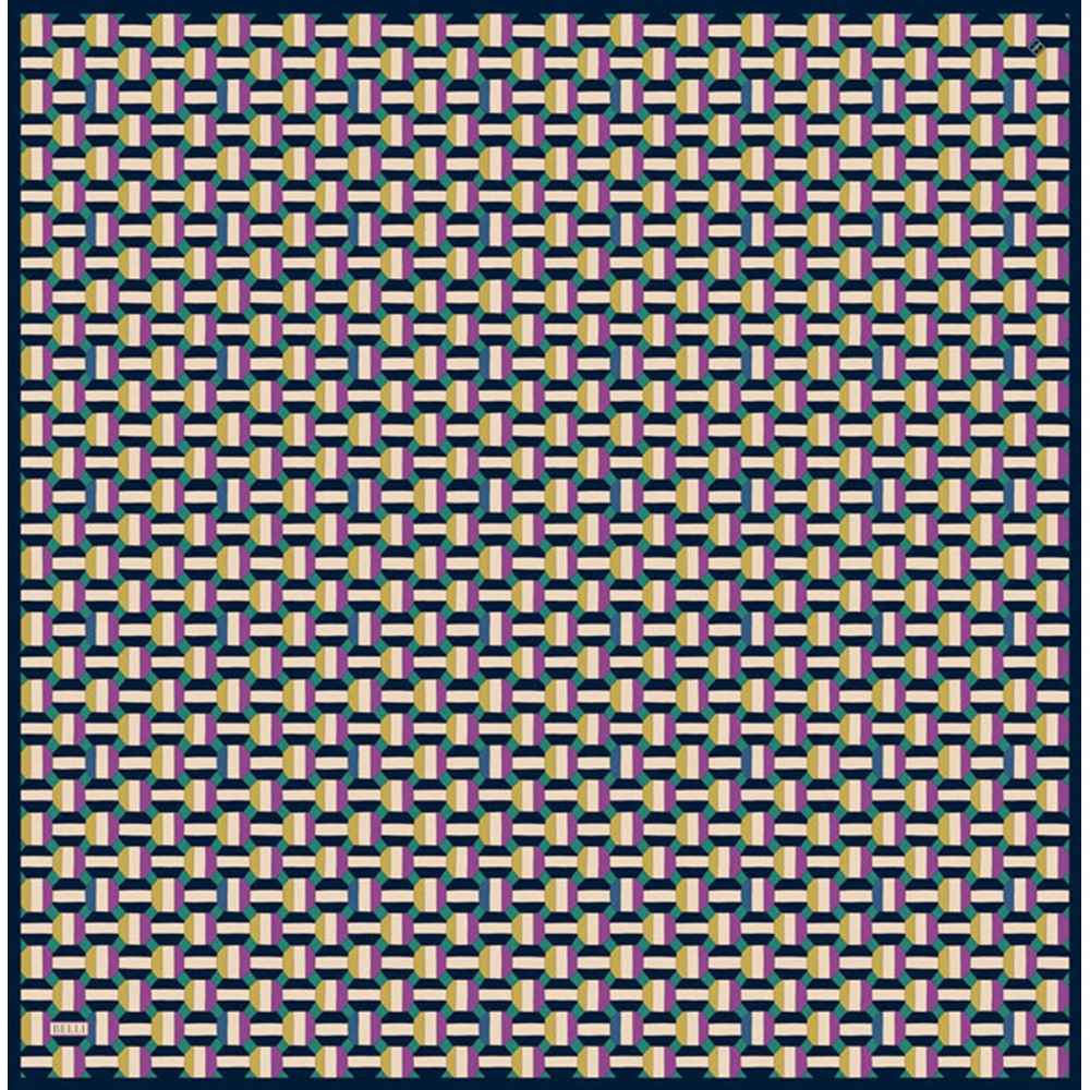 Belli Twill Saf İpek Eşarp - 2026-2027 Sonbahar-Kış 4407D (T)