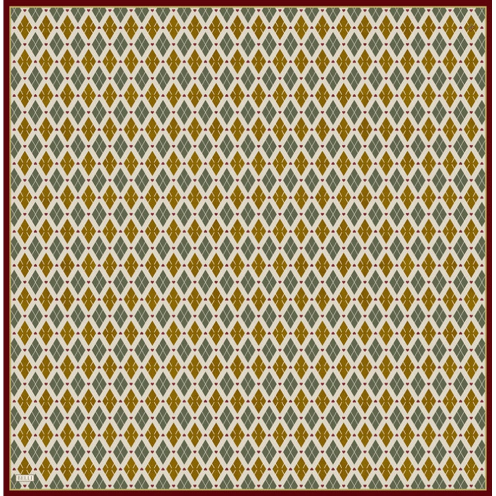 Belli Twill Saf İpek Eşarp - 2026-2027 Sonbahar-Kış 4408D (T)