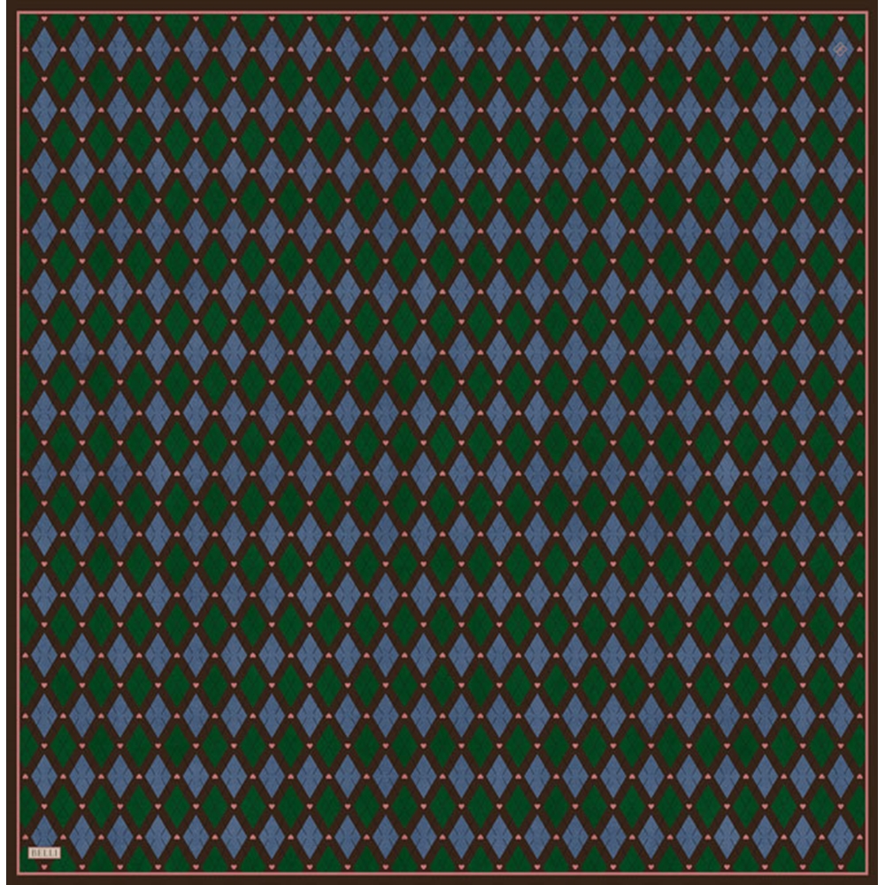 Belli Twill Saf İpek Eşarp - 2026-2027 Sonbahar-Kış 4408D (T)