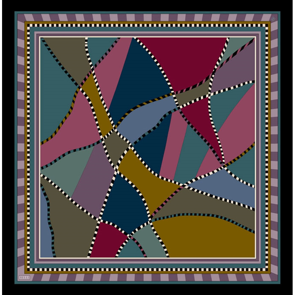 Belli Twill Saf İpek Eşarp - 2026-2027 Sonbahar-Kış 4419D (T)