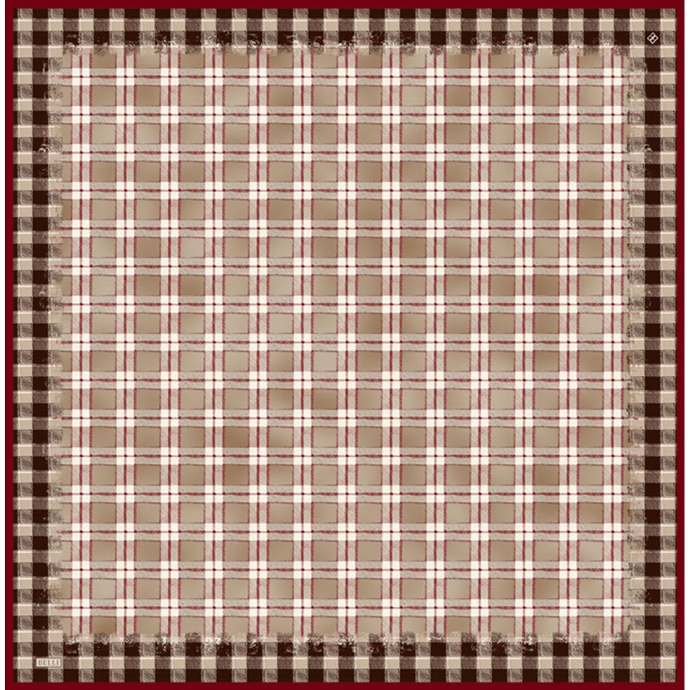 Belli Twill Saf İpek Eşarp - 2026-2027 Sonbahar-Kış 4421D (T)