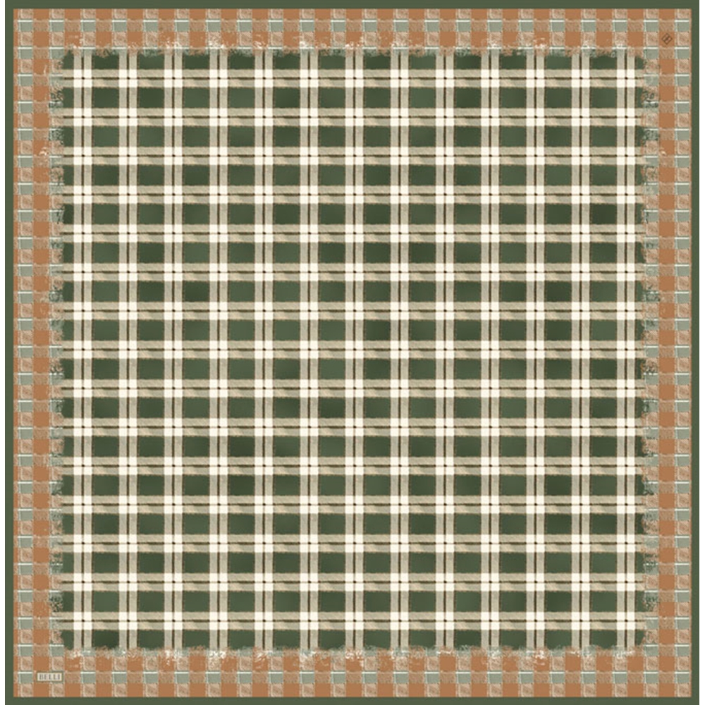 Belli Twill Saf İpek Eşarp - 2026-2027 Sonbahar-Kış 4421D (T)