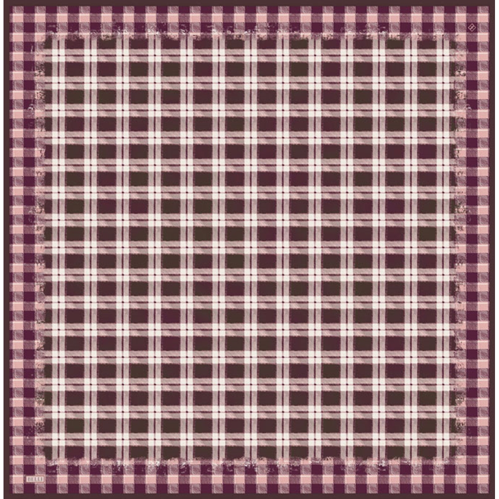Belli Twill Saf İpek Eşarp - 2026-2027 Sonbahar-Kış 4421D (T)