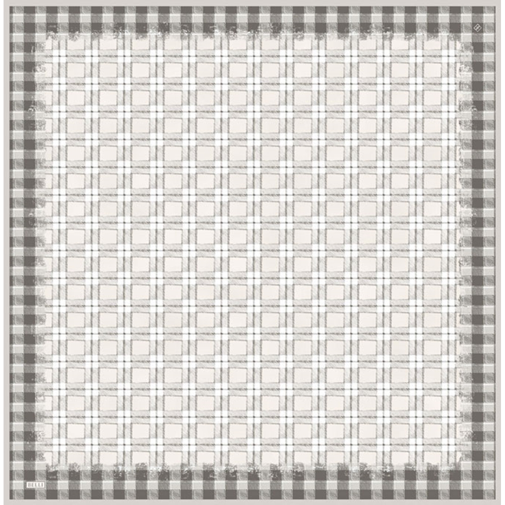 Belli Twill Saf İpek Eşarp - 2026-2027 Sonbahar-Kış 4421D (T)