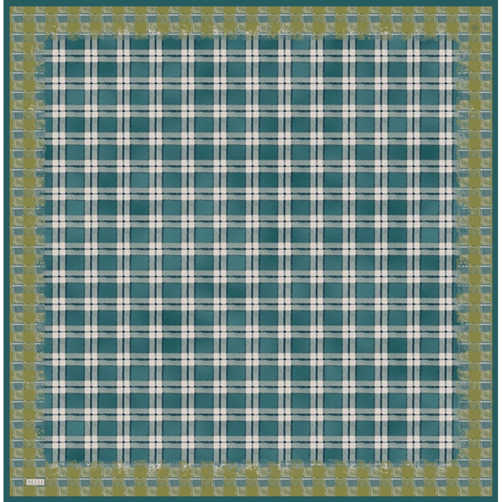 Belli Twill Saf İpek Eşarp - 2026-2027 Sonbahar-Kış 4421D (T)
