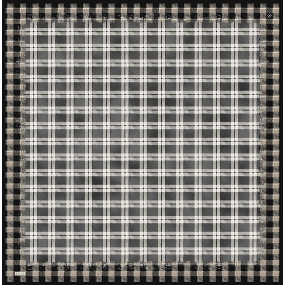 Belli Twill Saf İpek Eşarp - 2026-2027 Sonbahar-Kış 4421D (T)