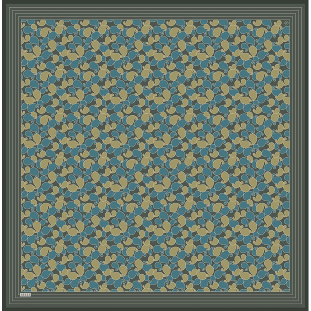 Belli Twill Saf İpek Eşarp - 2026-2027 Sonbahar-Kış 4422D (T)