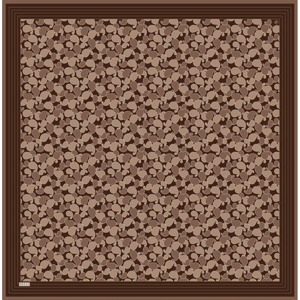 Belli Twill Saf İpek Eşarp - 2026-2027 Sonbahar-Kış 4422D (T)