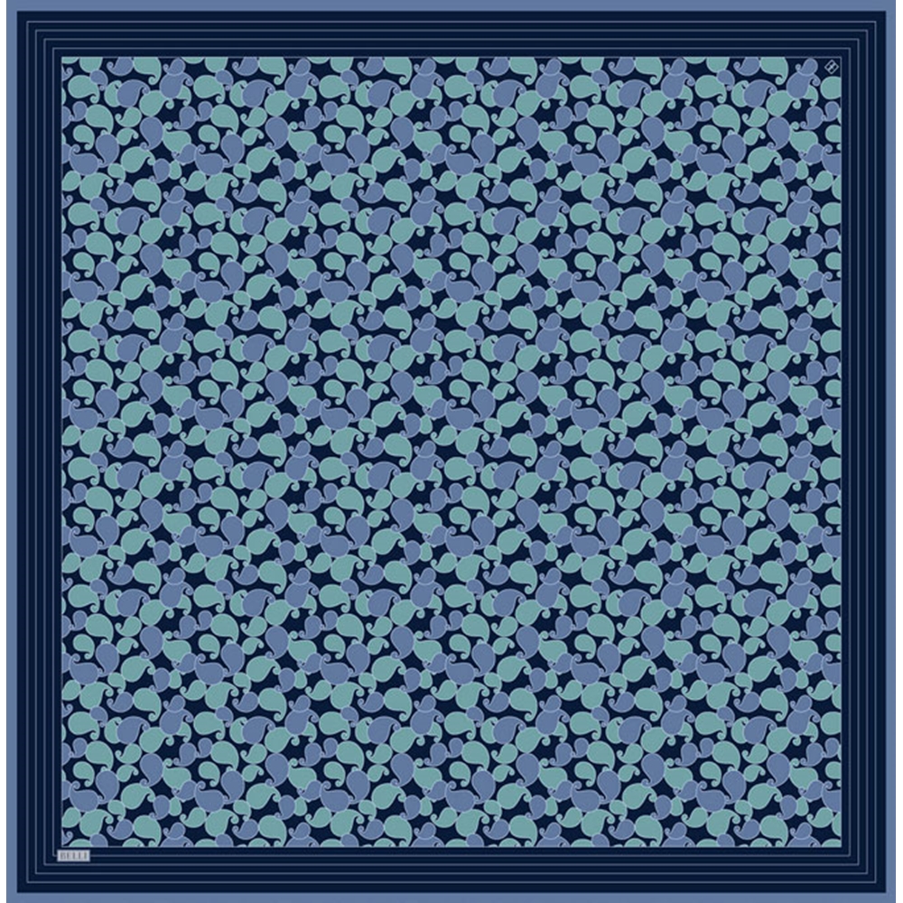 Belli Twill Saf İpek Eşarp - 2026-2027 Sonbahar-Kış 4422D (T)