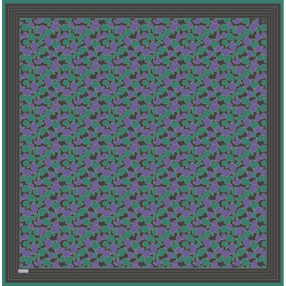 Belli Twill Saf İpek Eşarp - 2026-2027 Sonbahar-Kış 4422D (T)