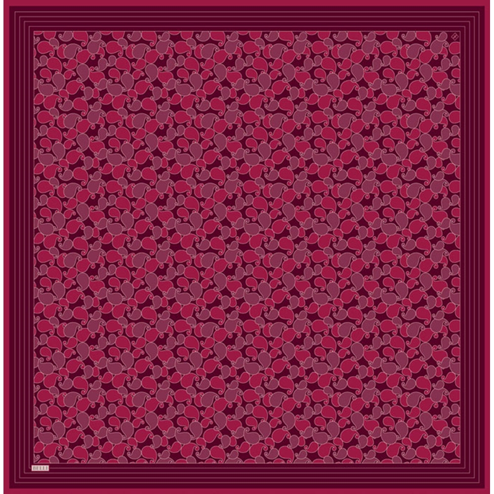 Belli Twill Saf İpek Eşarp - 2026-2027 Sonbahar-Kış 4422D (T)