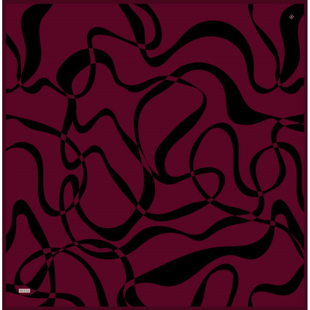 Belli Twill Saf İpek Eşarp - 2026-2027 Sonbahar-Kış 4429D (T)