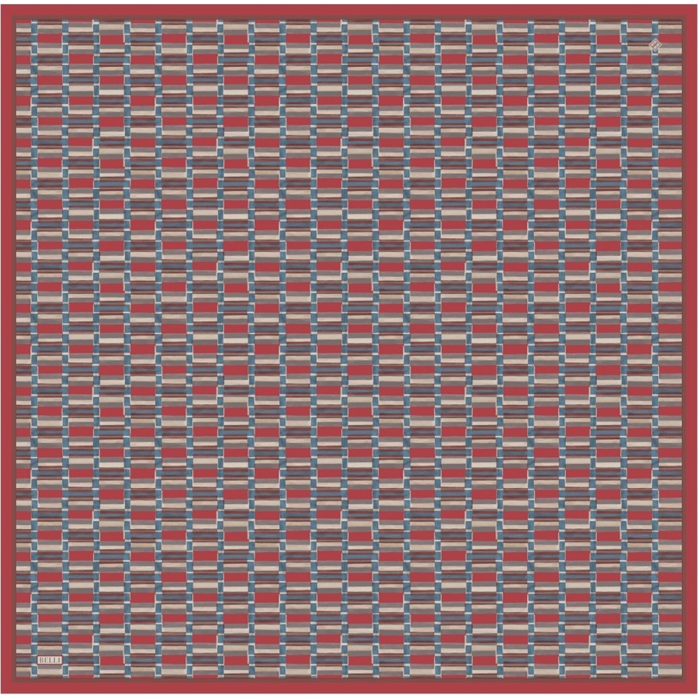 Belli Twill Saf İpek Eşarp 2026 Yaz Sezonu 4302D (T) - Renk-50