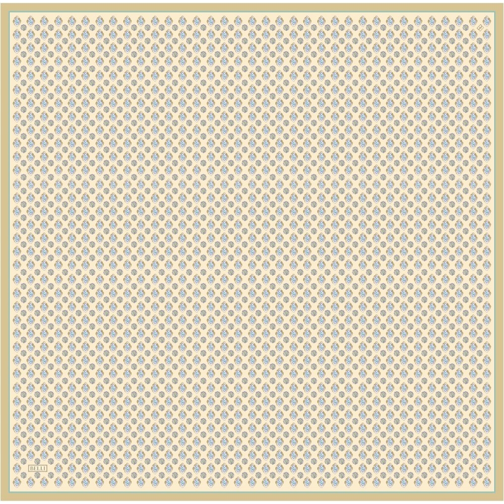 Belli Twill Saf İpek Eşarp 2026 Yaz Sezonu 4308D (T) - Renk-35