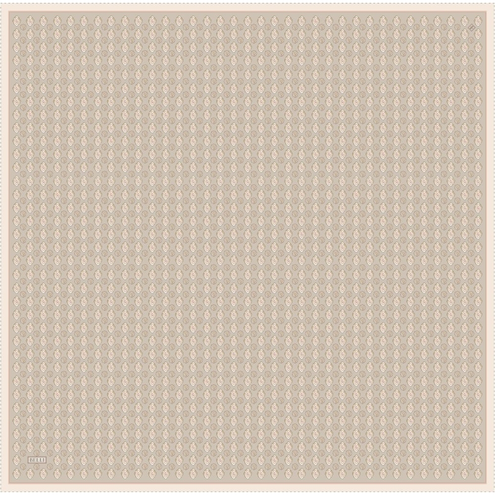 Belli Twill Saf İpek Eşarp 2026 Yaz Sezonu 4308D (T) - Renk-35
