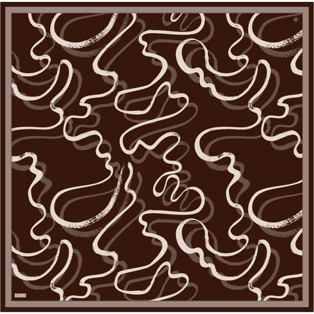 Belli Twill Saf İpek Eşarp 2026 Yaz Sezonu 4309D (T) - Renk-38