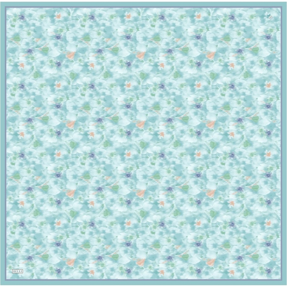 Belli Twill Saf İpek Eşarp 2026 Yaz Sezonu 4319D (T) - Renk-52