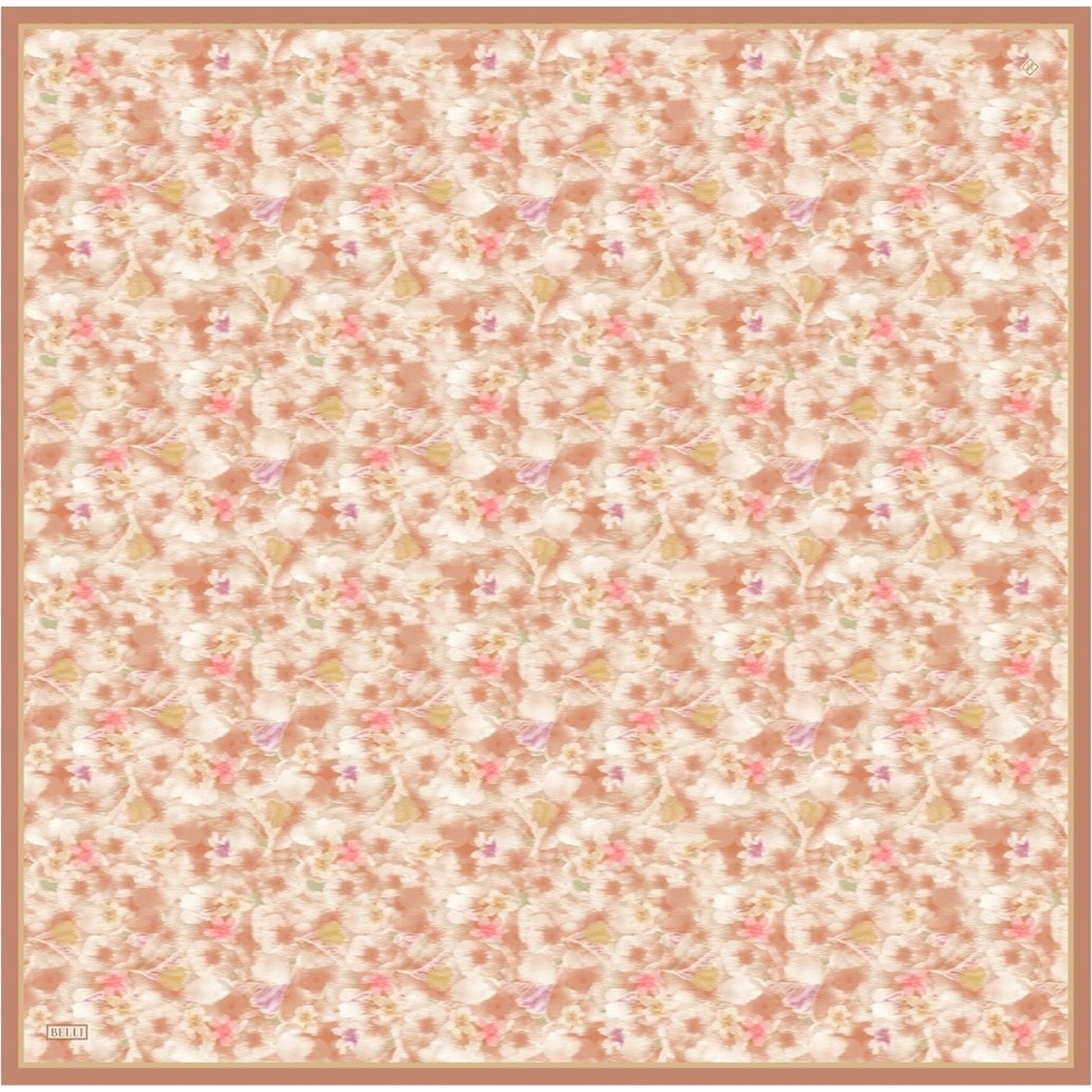 Belli Twill Saf İpek Eşarp 2026 Yaz Sezonu 4319D (T)