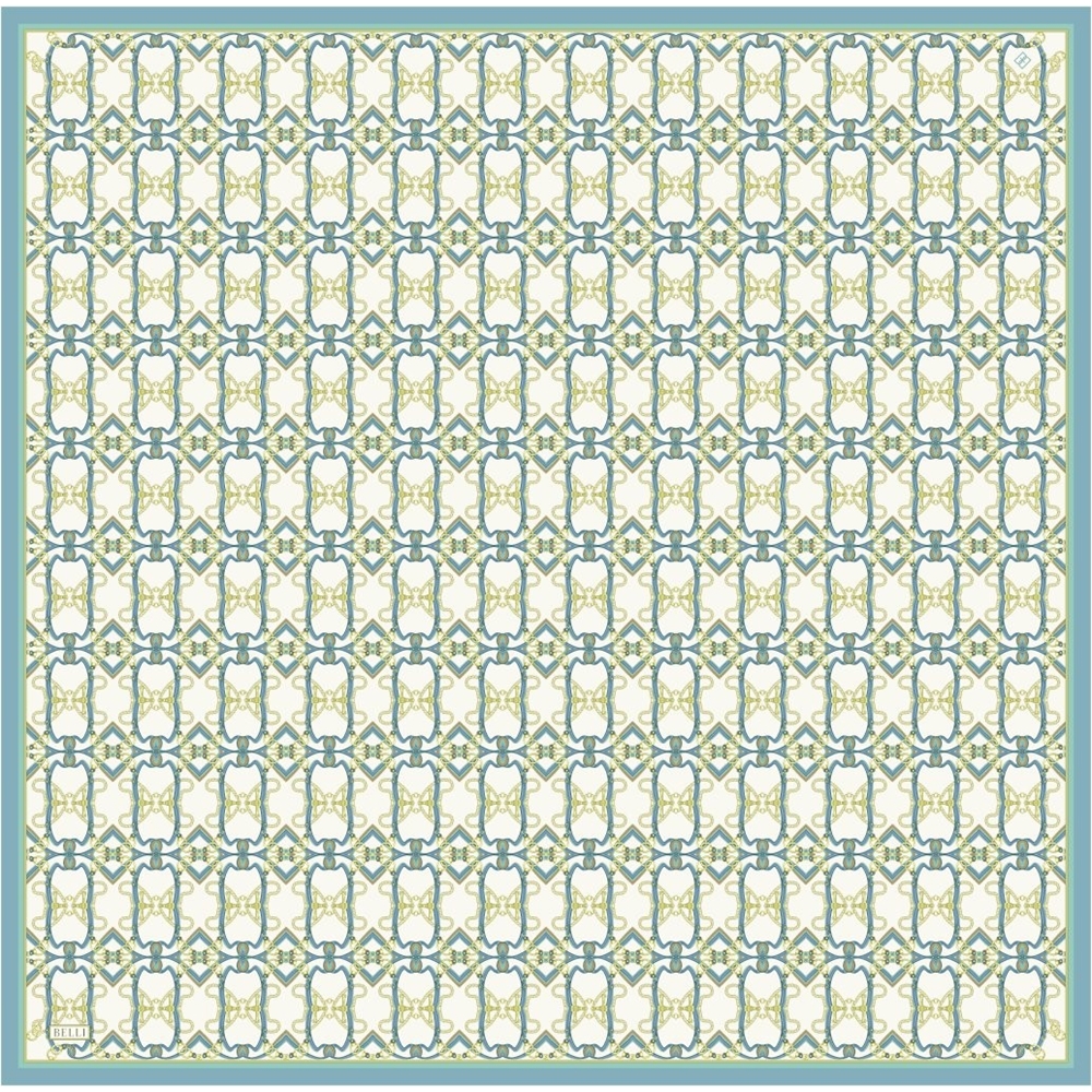 Belli Twill Saf İpek Eşarp 2026 Yaz Sezonu 4328D (T) - Renk-05