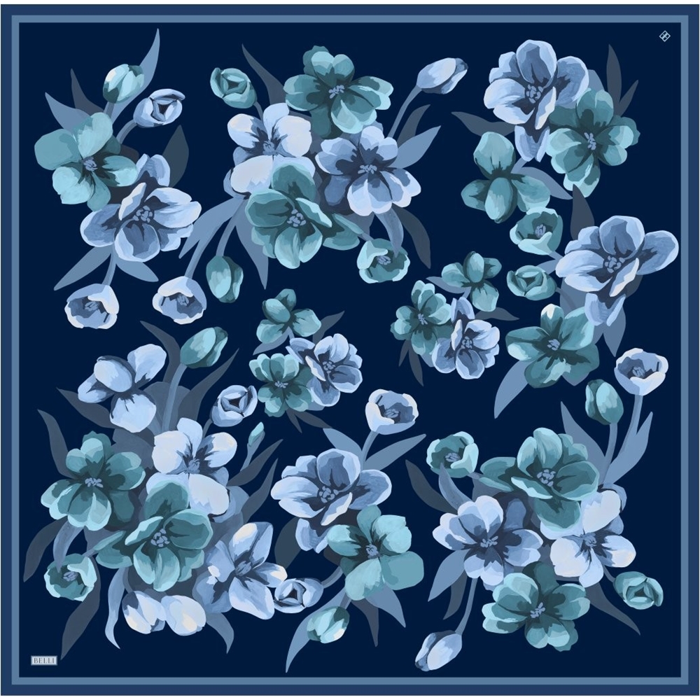 Belli Twill Saf İpek Eşarp 2026 Yaz Sezonu 4330D (T) - Renk-82